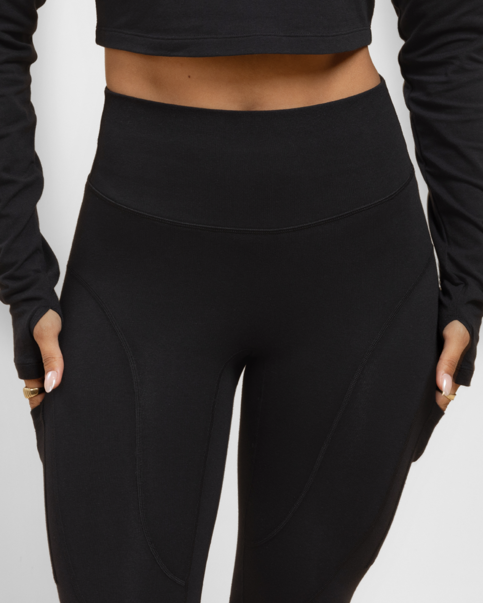 Extra-Long Cotton Leggings