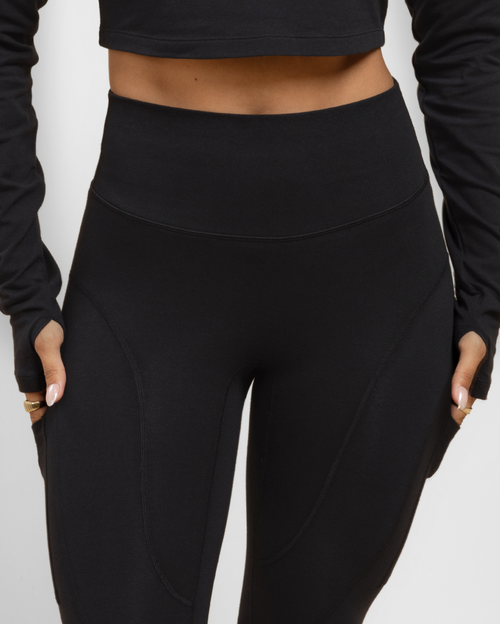 Extra-Long Cotton Leggings