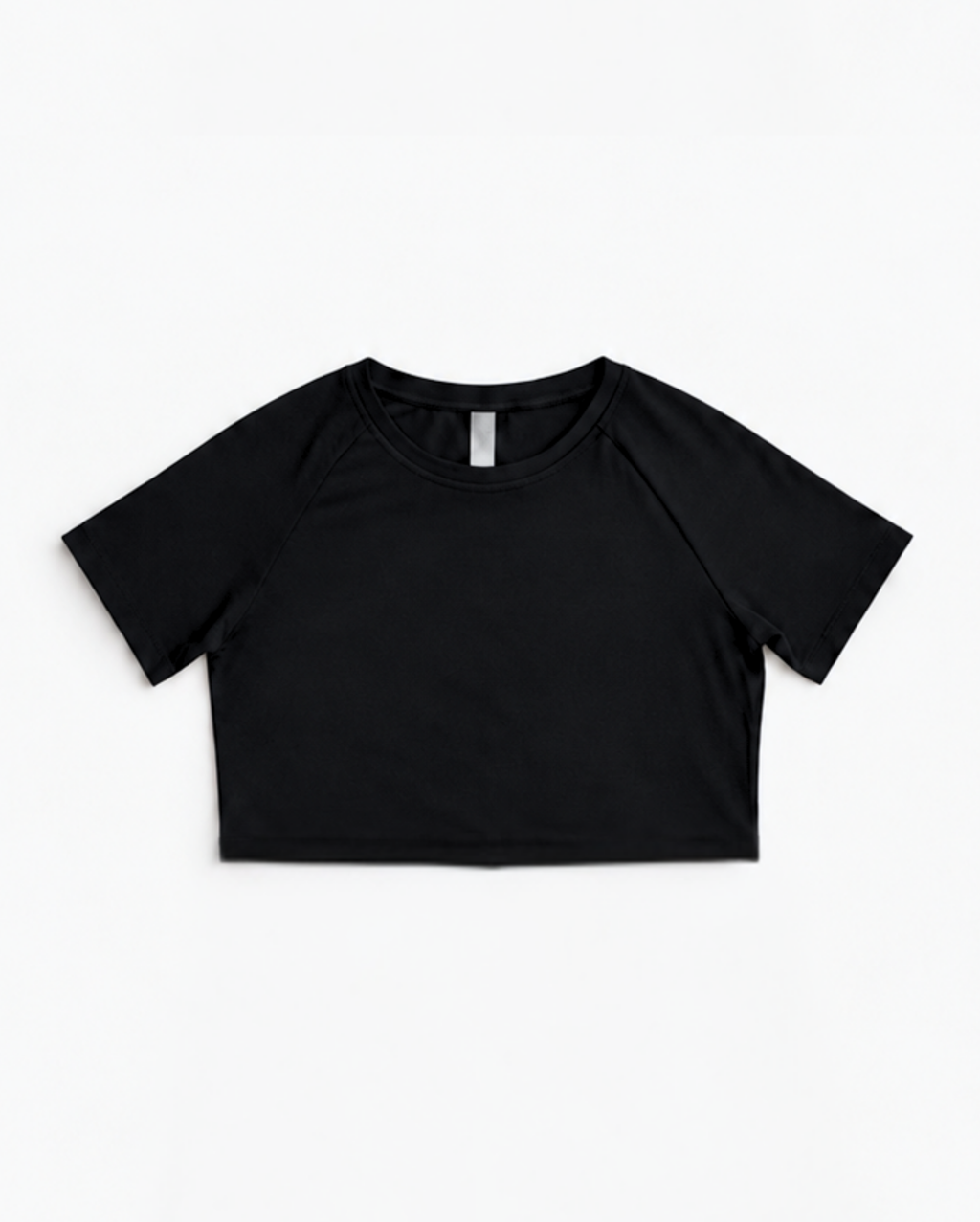 Short Sleeve Cotton Crop Top