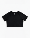 Short Sleeve Cotton Crop Top