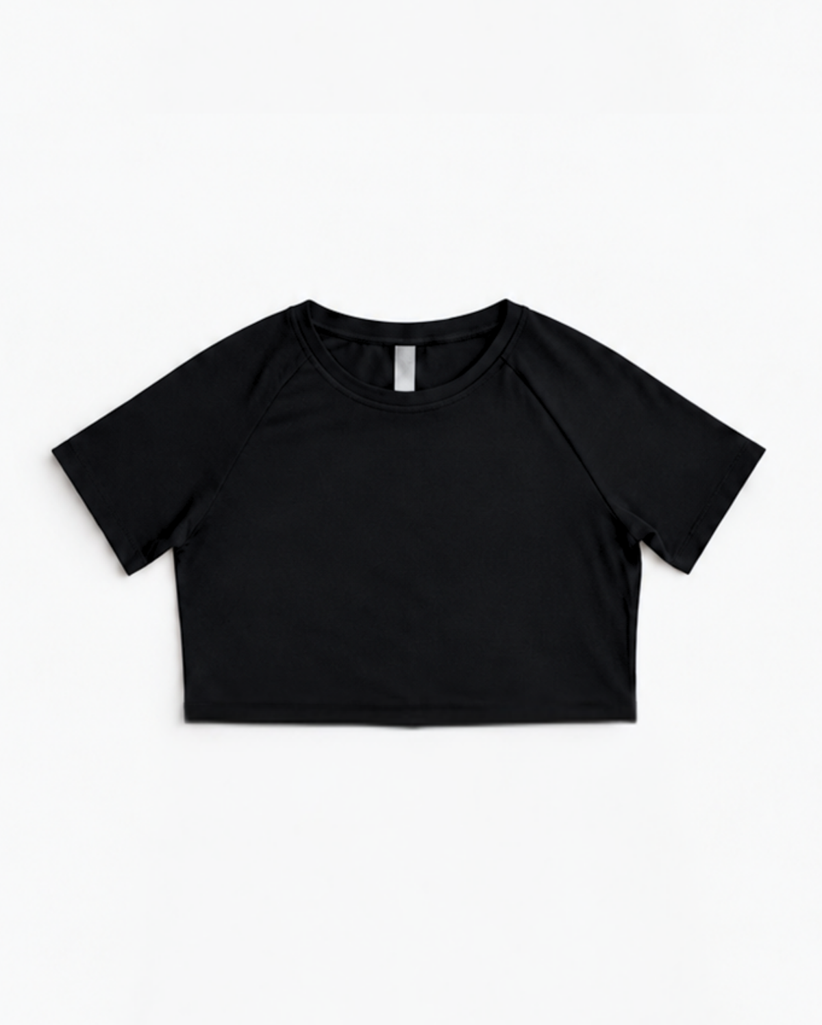 Short Sleeve Cotton Crop Top