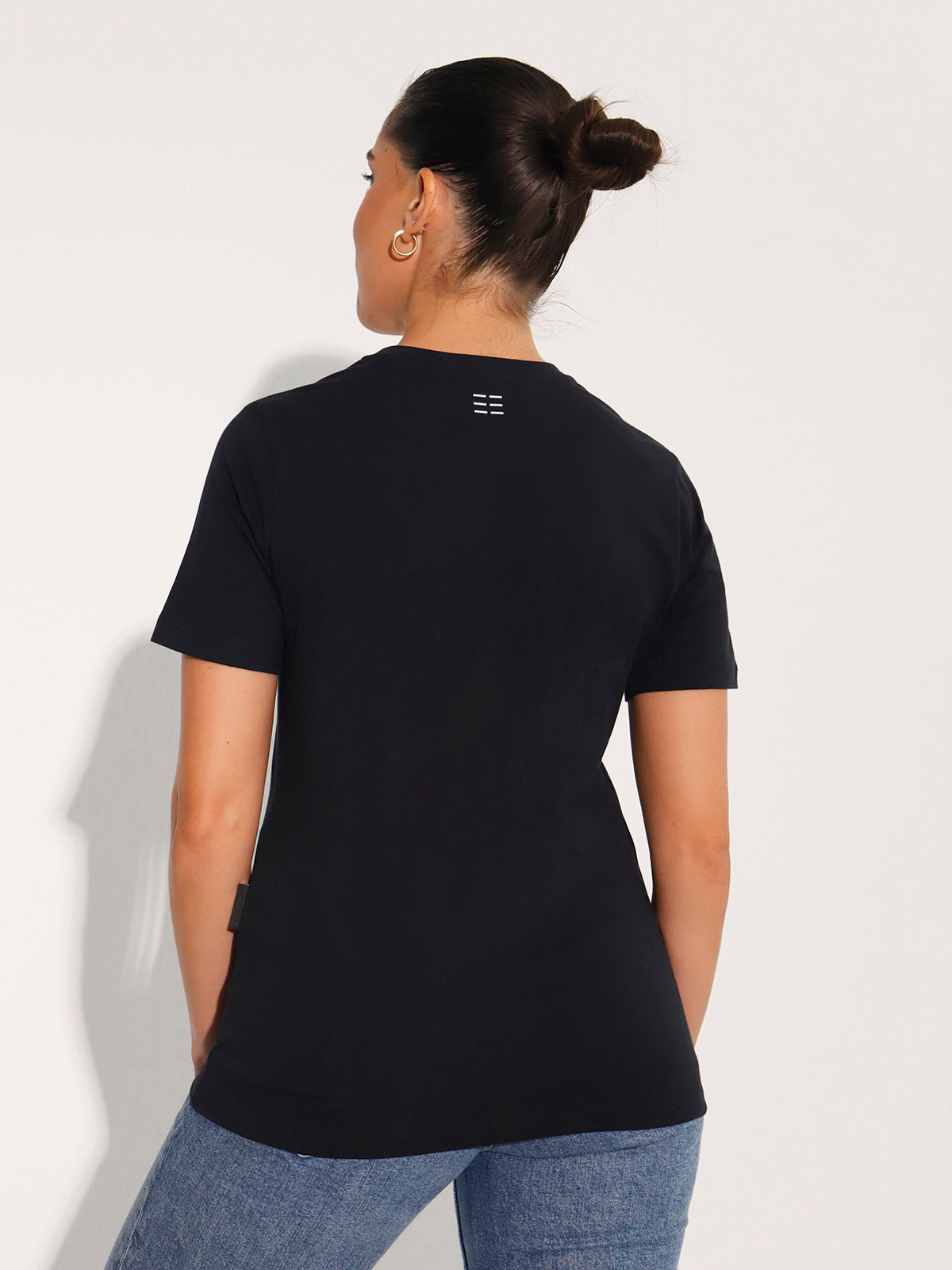 Women's Plain Short Sleeve Cotton T-Shirt