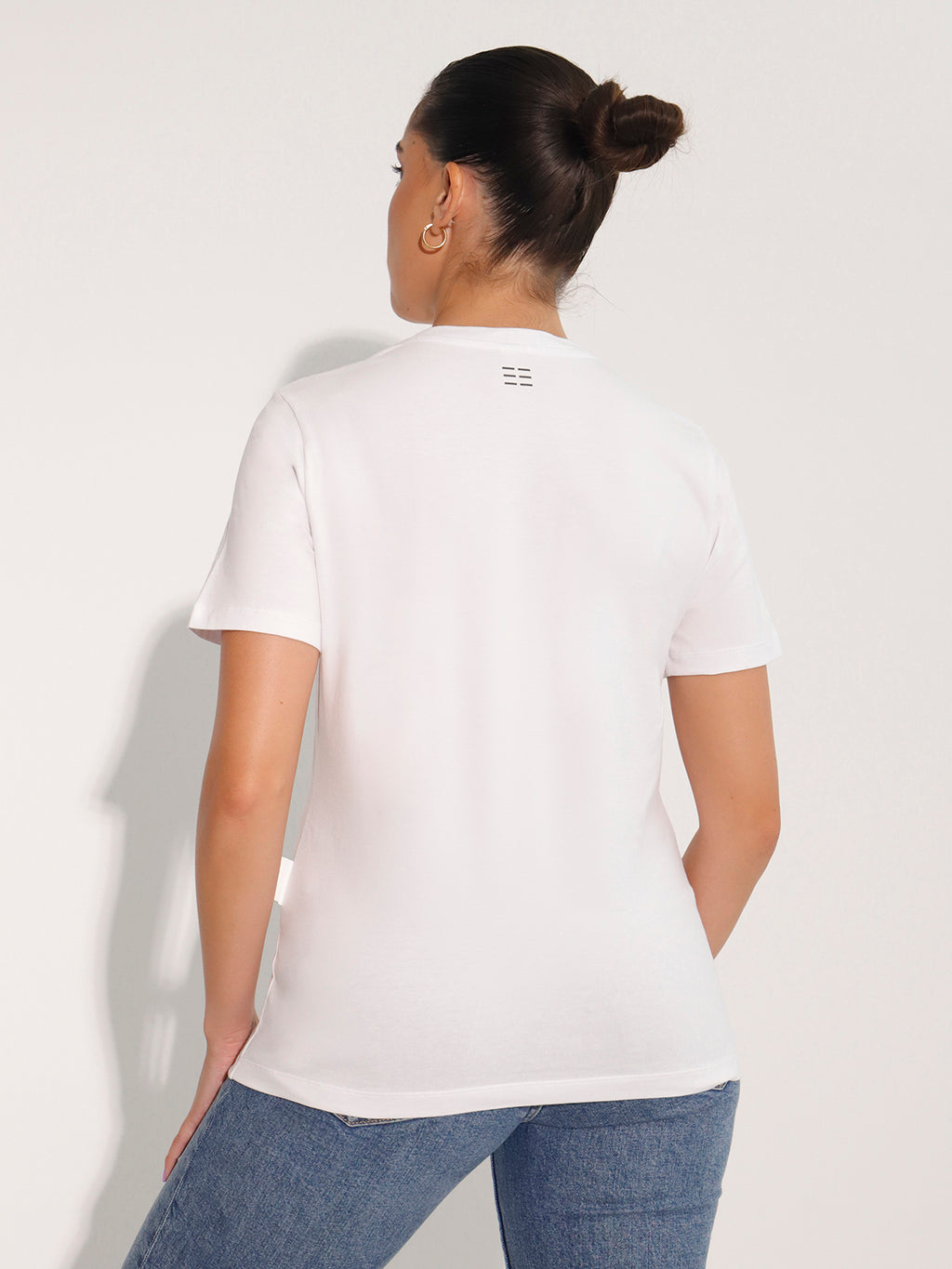 Women's Plain Short Sleeve Cotton T-Shirt