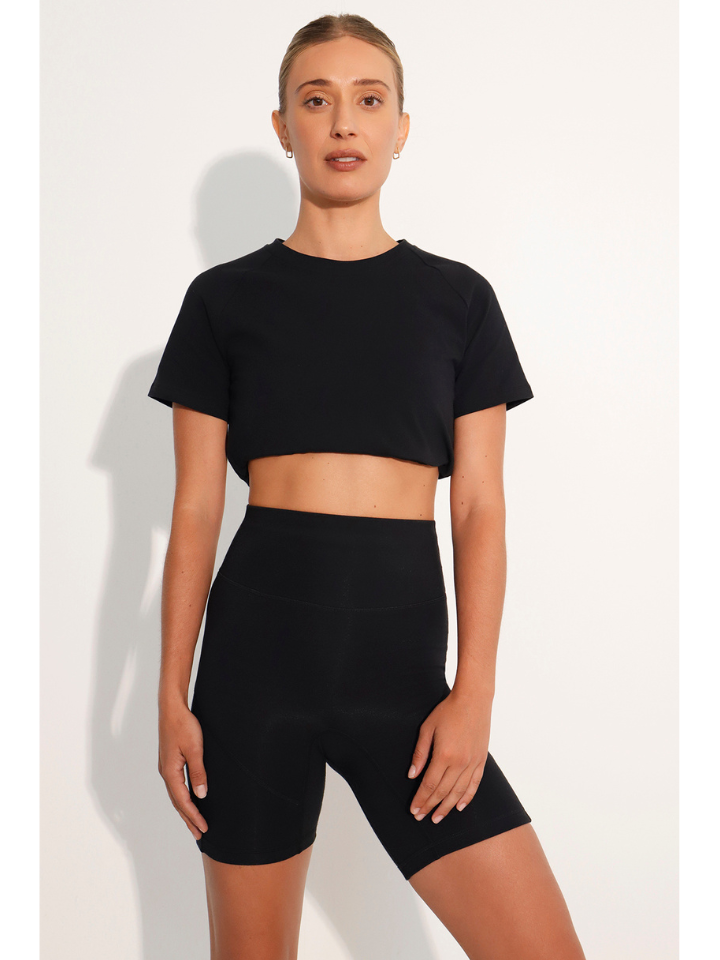 Ladies Comfortable Cotton High Waist Shorts Breeth