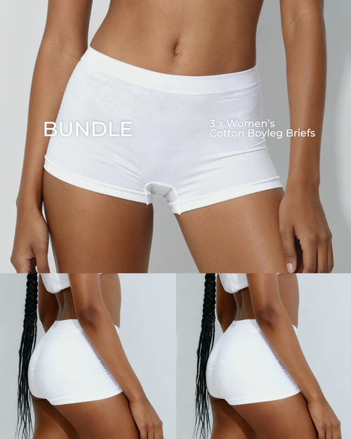 Cotton Boyleg 3-Pack Bundle