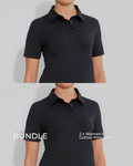 Women's Cotton Polo 2-Pack Bundle