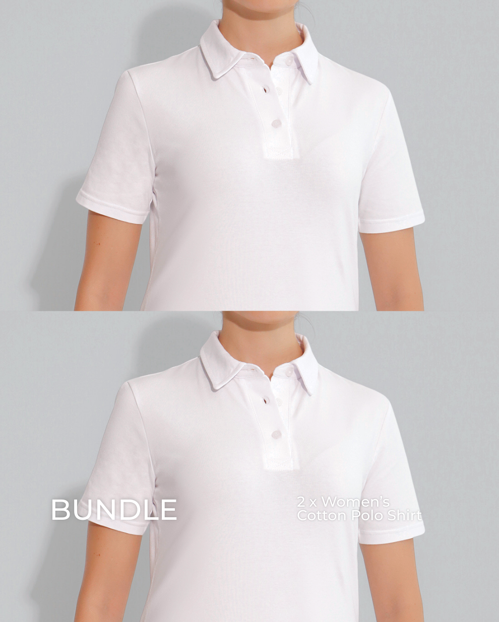 Women's Cotton Polo Bundle