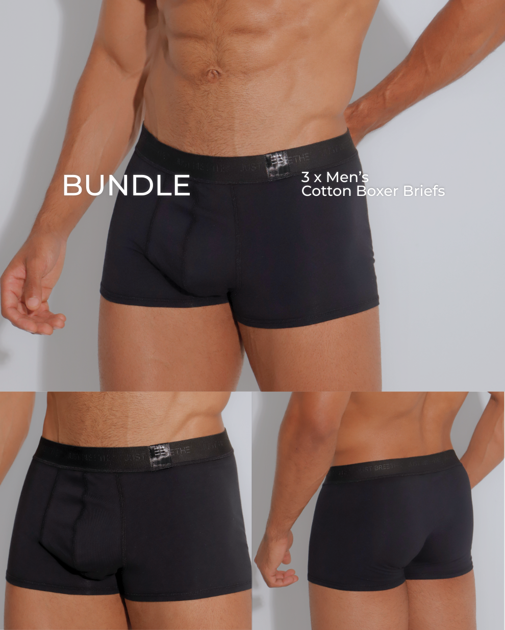 Cotton Boxer Brief Bundle
