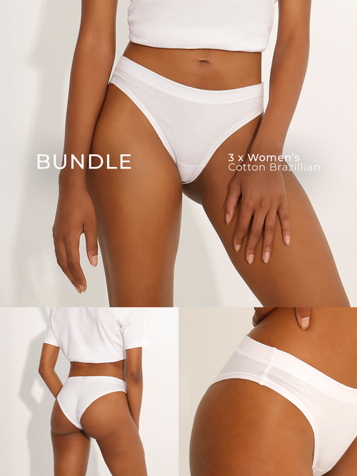 Cotton Brazilian 3-Pack Bundle