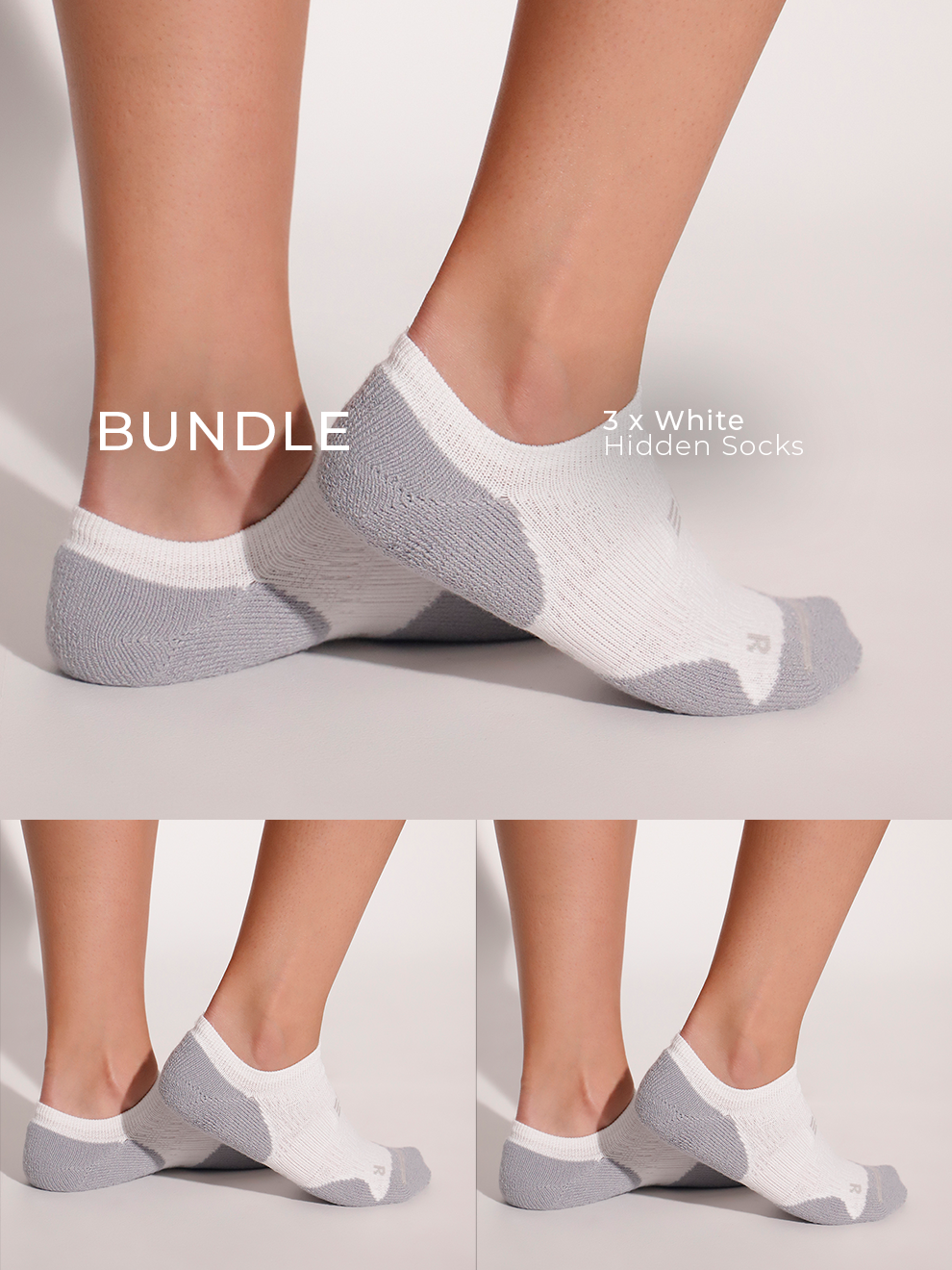 Hidden Coolmax Socks 3-Pack Bundle