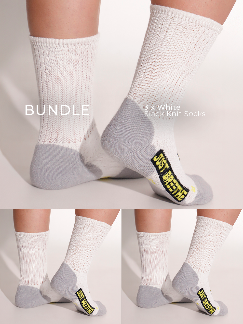 Slack Knit Socks Bundle